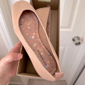 Lucky Brand Nude Flats